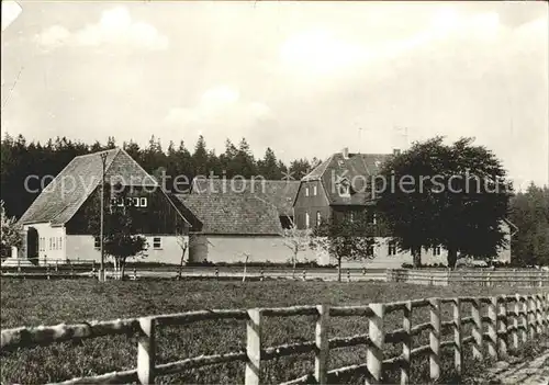 Grillenburg Ferienheim der Agrochemie Kat. Tharandt