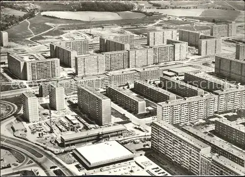 Lobeda Fliegeraufnahme Wohnueberbauung Hochhaeuser Kat. Jena