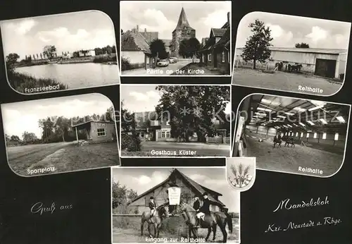 Mandelsloh Reithallen Pferde Kat. Neustadt am Ruebenberge