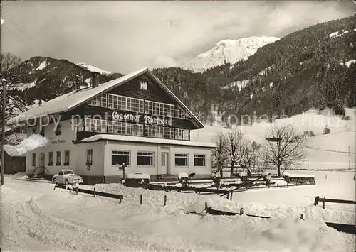 Oberstdorf Gasthof Rubihorn Kat. Oberstdorf