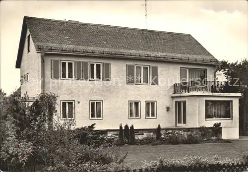 Heringsdorf Ostseebad Usedom Ferienheim Forschungsinstitut Manfred von Ardenne Kat. Heringsdorf