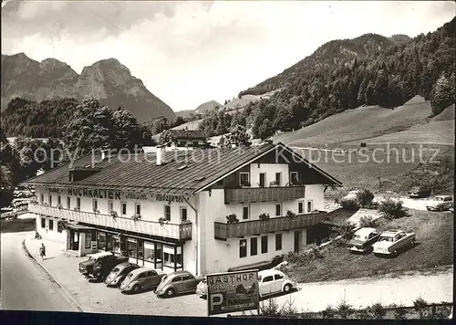 Ramsau Berchtesgaden Gasthaus Hochkalter Kat. Ramsau b.Berchtesgaden