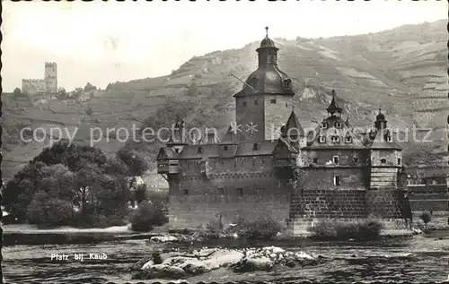 Kaub Die Pfalz Burg Pfalzgrafenstein Kat. Kaub