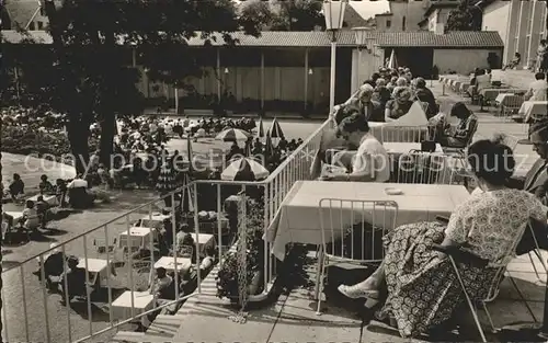 Freudenstadt Kurhaus Terrasse Hoehenluftkurort Schwarzwald Kat. Freudenstadt