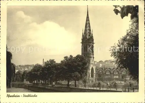 Pforzheim Stadtkirche Kat. Pforzheim