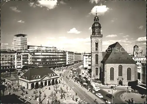 Frankfurt Main Zeil Hauptwache St Katharinenkirche Kat. Frankfurt am Main