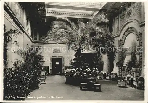 Bad Oeynhausen Wintergarten im Kurhaus Kat. Bad Oeynhausen