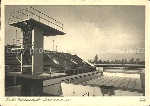 Berlin Reichssportfeld Schwimmstadion Kat. Berlin