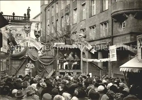 Leipzig Jubilaeumsmesse 1965 Historische Messe um 1820 Naschmarkt Kat. Leipzig