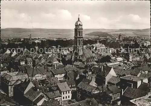 Goettingen Niedersachsen Stadtbild mit Kirche Kat. Goettingen