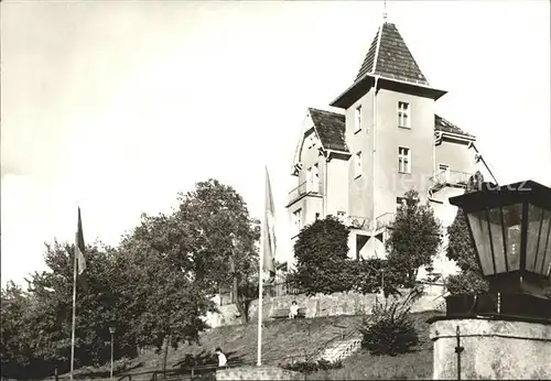 Buckow Maerkische Schweiz FDGB Erholungsheim Bergschloesschen Kat. Buckow Maerkische Schweiz