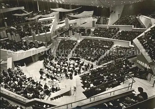 Berlin Konzertsaal der Philharmonie Kat. Berlin