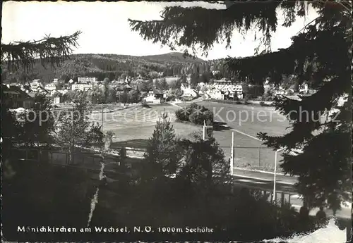 Moenichkirchen Panorama Kat. Moenichkirchen am Wechsel