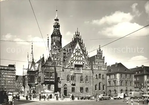 Wroclaw Ratusz XIII   XVI wieku Rathaus Kat. Wroclaw Breslau