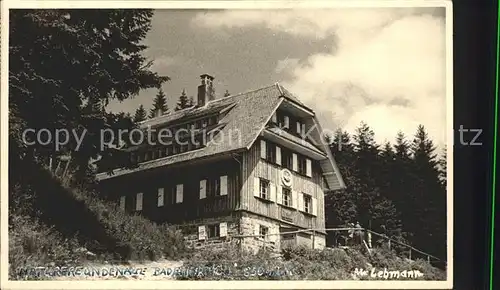 Buehl Baden Naturfreundehaus Badener Hoehe Kat. Buehl