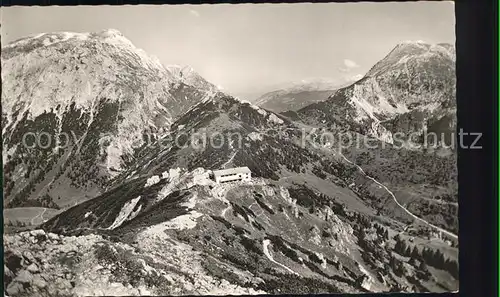 Hohes Brett Jennerbergstation Schneibstein Kat. Berchtesgaden