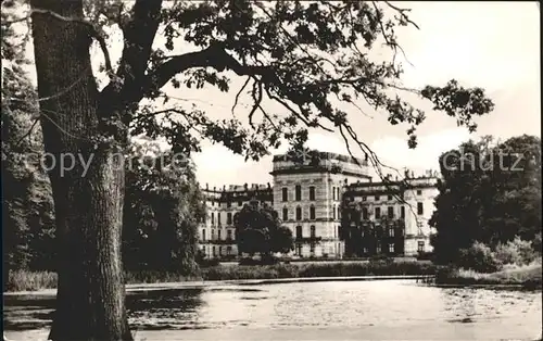 Ludwigslust Schloss Schlossgarten Teich Kat. Ludwigslust