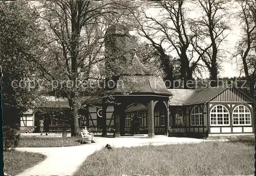 Bad Salzhausen Trinkhalle Konzerthalle Kat. Nidda