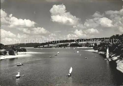 Dippoldiswalde Osterzgebirge Talsperre Malter Segeln Kat. Dippoldiswalde