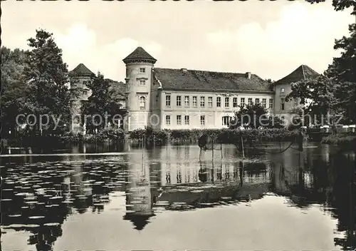 Rheinsberg Schloss jetzt Sanatorium Helmut Lehmann Kat. Rheinsberg