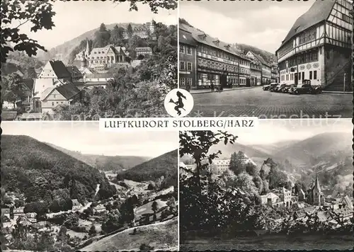 Stolberg Harz Teilansichten Luftkurort Kat. Stolberg Harz