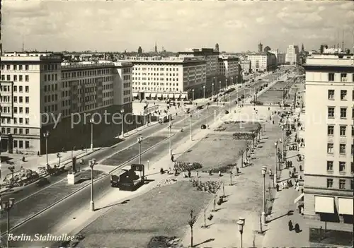 Berlin Stalinallee Kat. Berlin