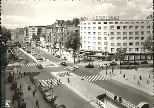 Berlin Kurfuerstendamm Hotel Kempinski Kat. Berlin