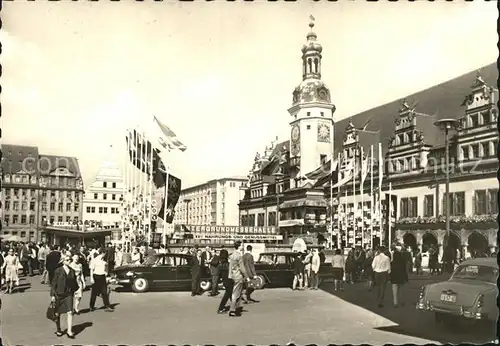 Leipzig Markt Messestadt Kat. Leipzig