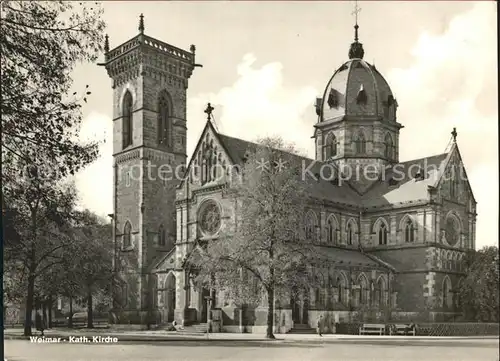 Weimar Thueringen Katholische Kirche Kat. Weimar