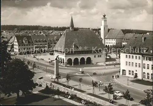 Freudenstadt Marktplatz Stadthaus Rathaus Kat. Freudenstadt