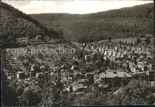 Bad Wildbad Panorama Schwarzwald Kat. Bad Wildbad