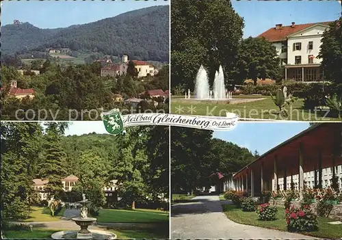 Bad Gleichenberg Kurhaus Brunnen Park Kat. Bad Gleichenberg