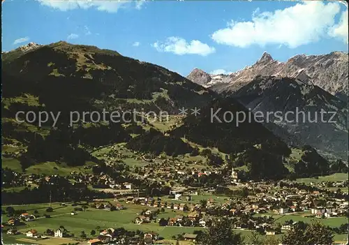Schruns Vorarlberg und Tschagguns mit Latschau Golm und Zimba Kat. Schruns