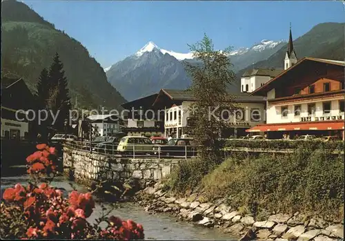 Kaprun Kapruner Ache mit Kitzsteinhorn Kat. Kaprun