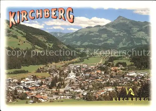 Kirchberg Tirol mit Kitzbueheler Horn Kat. Kirchberg in Tirol