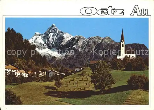 Oetz Tiroler Bergkirche Kat. Oetz