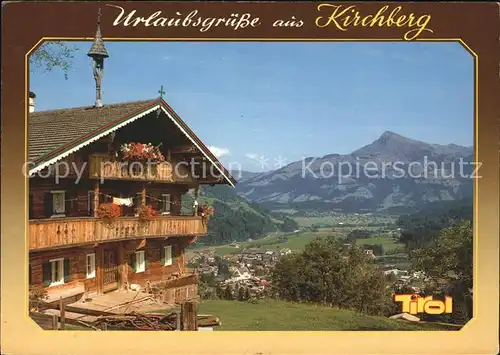 Kirchberg Tirol Panorama Kat. Kirchberg in Tirol