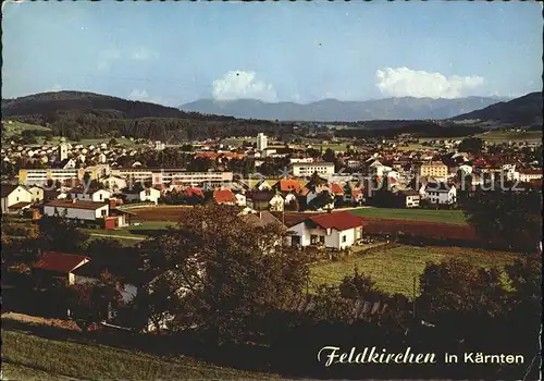 Feldkirchen Kaernten Panorama Kat. Feldkirchen in Kaernten