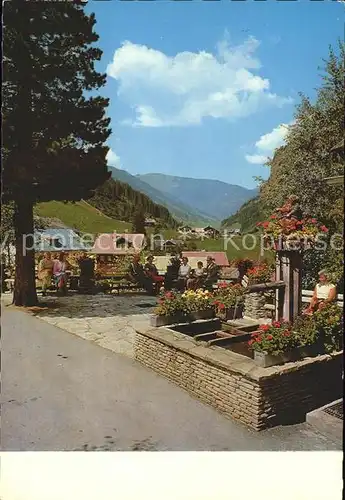 Huettschlag Dorfmotiv Brunnen Kat. Huettschlag