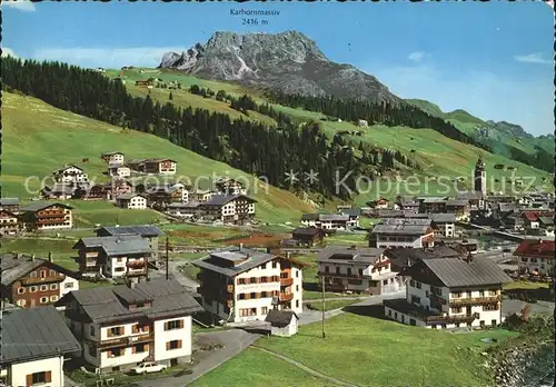 Lech Vorarlberg mit Karhornmassiv Kat. Lech