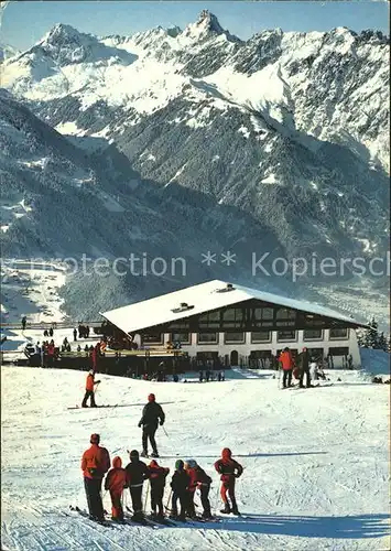 Schruns Vorarlberg Bergrestaurant Kapellalpe Skistadion Montafon Kat. Schruns