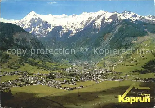 Kaprun mit Kitzsteinhorn Maiskogel und Schaufelberg Kat. Kaprun