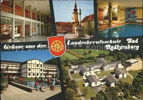 Bad Radkersburg Landesberufsschule Hallenbad Fliegeraufnahme Kat. Bad Radkersburg