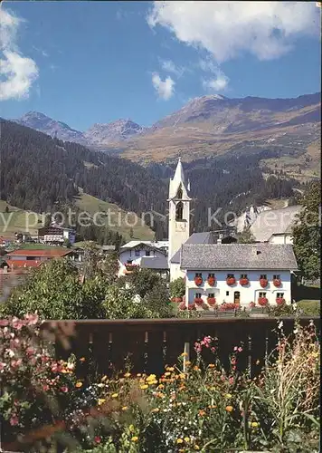 Serfaus Tirol Blick auf Komperdell Kat. Serfaus