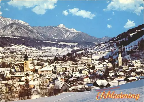 Schladming Obersteiermark mit Stoderzinken Kat. Schladming