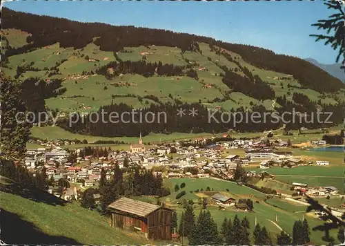 Kirchberg Tirol Totalansicht Kat. Kirchberg in Tirol