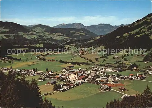 Westendorf Tirol Totalansicht Kat. Westendorf