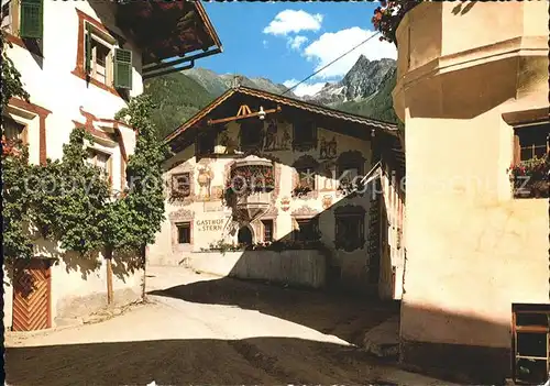 oetz Tirol Gasthof zum Stern Kat. Oetz oetztal