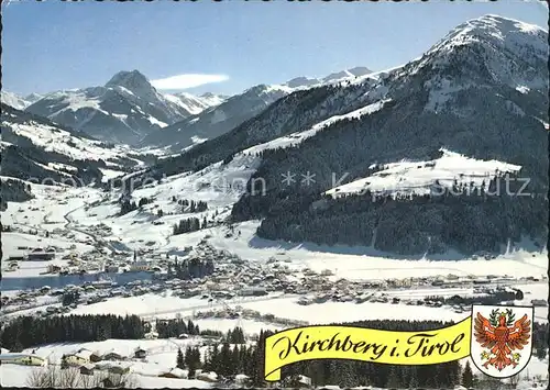 Kirchberg Tirol mit Rettenstein und Gaisberg Kat. Kirchberg in Tirol