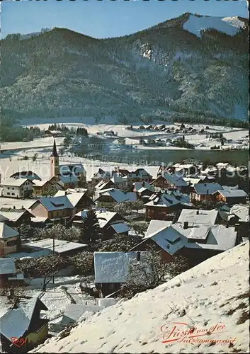 Fuschl See Salzkammergut mit Filbling Kat. Fuschl am See